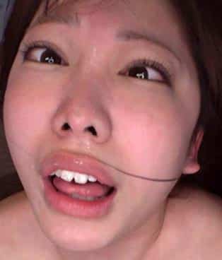 弥生みづきさんのかわいい潮吹き顔